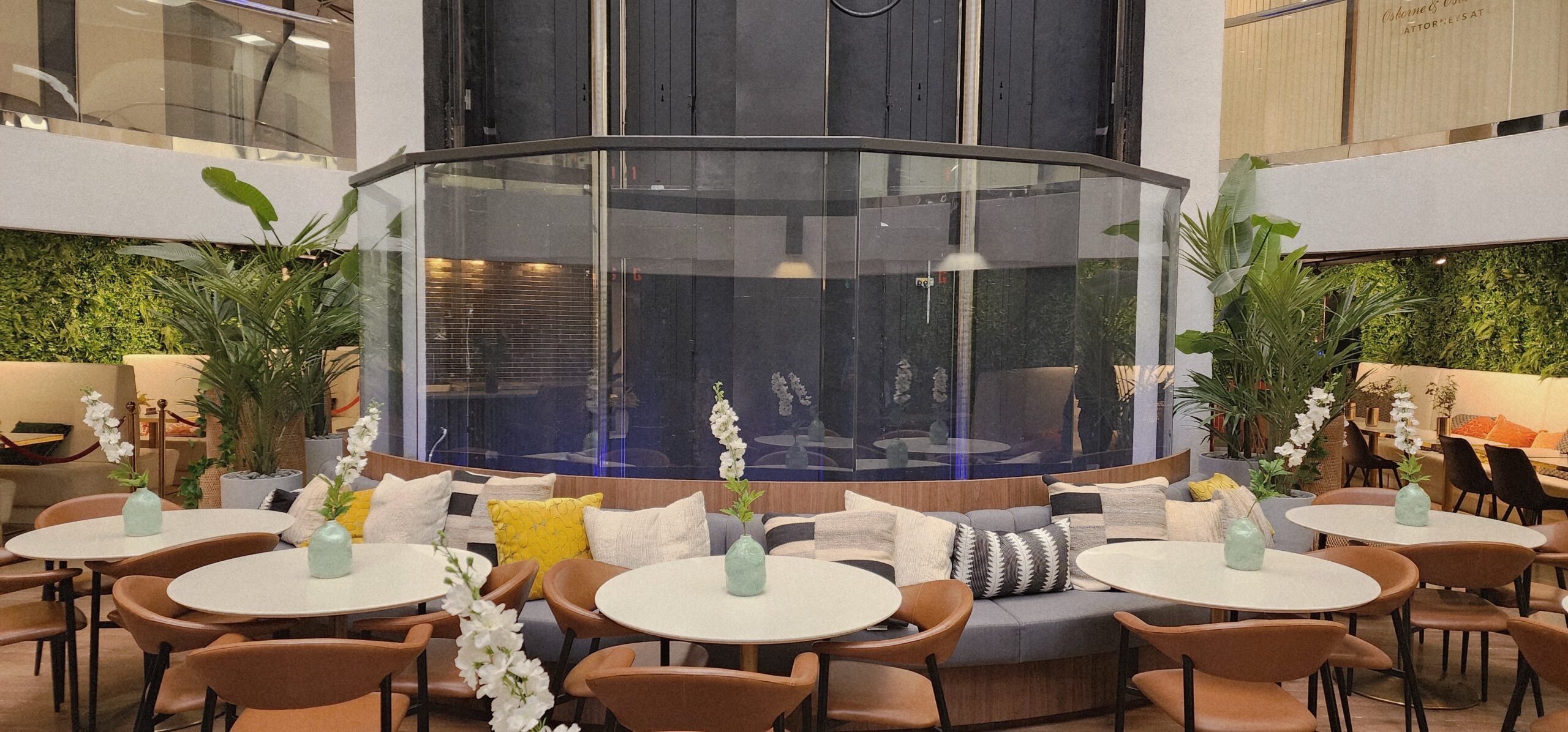 The Vine Restaurant and Bar Lounge interior — Boca Raton private social lounge